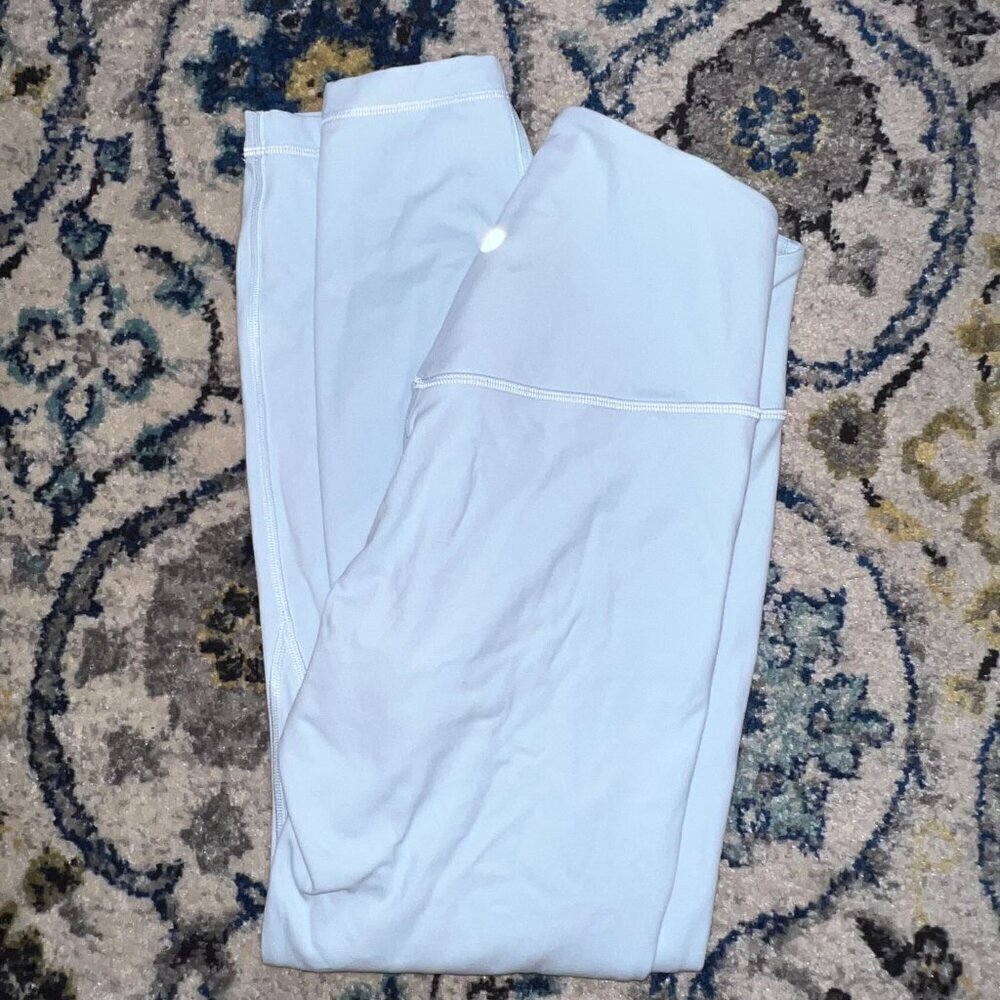 Lululemon Align V-Waist Pant 25" Powder Blue Size 6 - Picture 4 of 7